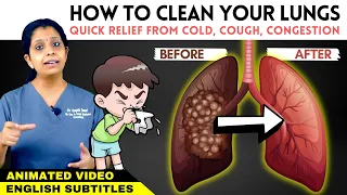 Animation: Lungs Detox at Home | Immediate Relief | நுரையீரலை வீட்டிலேயே சுத்தப்படுத்த 7 எளிய வழிகள்