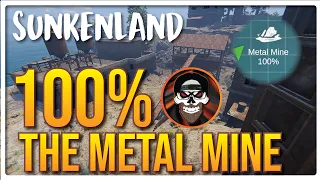 Sunkenland : How to 100% Complete Metal Mine.