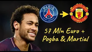 Neymar crazy skills & goals 2017/2018| PSG | transfer | Manchester united