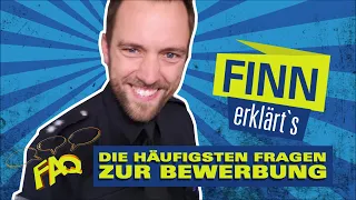 Finn erklärt's - FAQ rund um das Thema Bewerbung