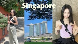 [VLOG]ep.2 낭만가득한 싱가포르. .🏨🌴ㅣ마리나베이샌즈 1박하기ㅣ눈물나게 좋았다🥹💦ㅣ가든스바이더베이🪸ㅣ뷰 예쁜 셀로소비치🏄🏻‍♀️ㅣ바샤커피ㅣ토스트박스