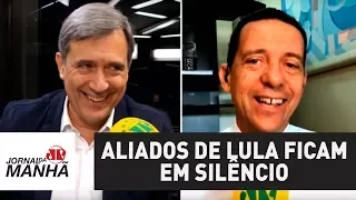 Aliados de Lula ficam em silêncio após decisão do STF