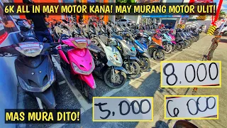 Pinaka murang bilihan ng Secondhand na Motor ngayong October! as low as 5K  lang!