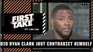 Did Ryan Clark just contradict himself with his Top 5 QBs list? 🤨 | First Take