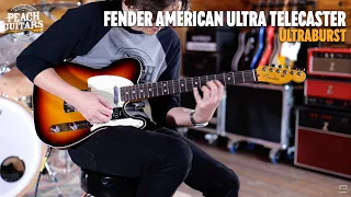 No Talking...Just Tones | Fender American Ultra Telecaster | Rosewood - Ultraburst