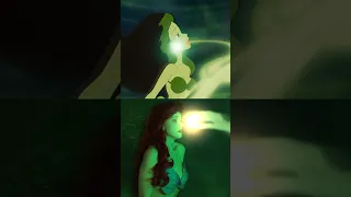 Now… SING 🐚✨ Recreated the scene where Ariel gives up her voice to Ursula in The Little Mermaid