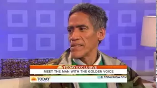 Today Show  Homeless man with golden voice "thankful to be here"