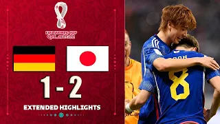 Germany vs Japan 1 2 Extended Highlights   FIFA World Cup 2022 Qatar