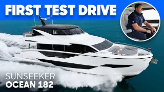 Big Volume and BIGGER Power | Sunseeker Ocean 182 First Drive