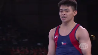 2019 Artistic Worlds, Stuttgart (GER) – Carlos Edriel YULO (PHI), World Champion, Floor Exercise