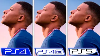 FIFA 22 | PS5 - PS4 - PS4 Pro | Graphics Comparison & FPS