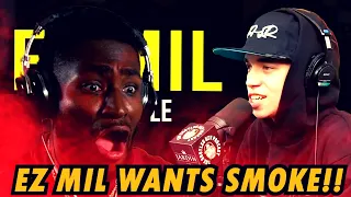 HE DISSING DISSING! Ez Mil (Shady/Aftermath Artist) Freestyle on The Bootleg Kev Podcast! (REACTION)