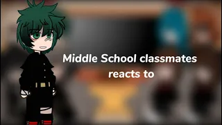 deku’s past classmates reacts to deku (villain deku) ||pt 1/2 || lazy thumbnail||