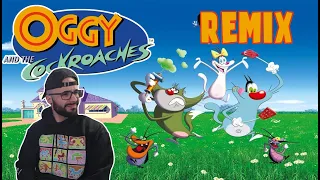 Oggy And The Cockroaches Theme Song Remix | Original Intro Sounds Remix