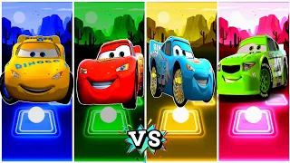 McQueen Yellow Car 🆚 McQueen Green Car 🆚 McQueen Red Car🆚 McQueen Blue Car 🎶 Who is Best?