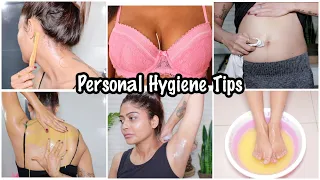 SELF CARE HYGIENE Tips For FULL BODY | Bra, Belly button, Tan Remove, Underarms Etc.