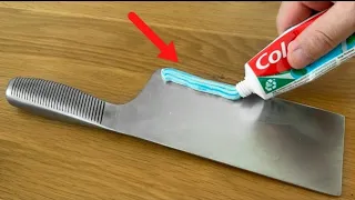 How to sharpen a knife in 10 seconds. An old secret!