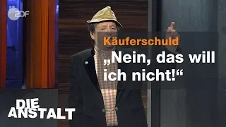 Erwin Pelzig über seinen Willen als Verbraucher - Die Anstalt vom 18.12.2018 | ZDF