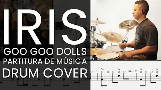 IRIS GOO GOO DOLLS 🧚‍♀️ DRUM COVER PARTITURA DE BATERIA