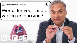 Doctor Answers Lung Questions From Twitter | Tech Support | WIRED