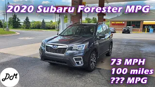 2020 Subaru Forester – Real-world Highway MPG Test