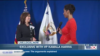 WIS EXCLUSIVE: One-on-one with VP Kamala Harris