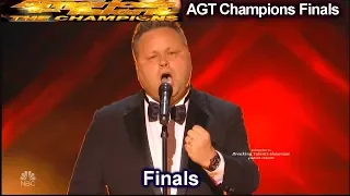 Paul Potts Opera singer AWESOME | America's Got Talent Champions Finals AGT