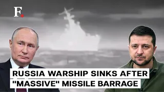 Crimea: Putin's Black Sea Fleet Warship Sinks After Missile Attack By Ukraine