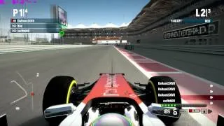 F1 2012 PC [Multiplayer] - Yas Marina Abu Dhabi Circuit - Force India [HD]