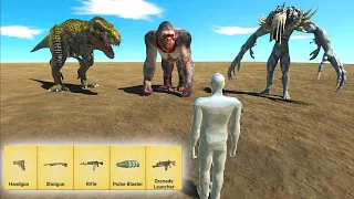 FPS with ALL WEAPON vs EVERY TOP UNIT - Animal Revolt Battle Simulator ARBS