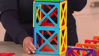 Magformers Jumbo 26-piece Magnetic Building Set with Stacey Stauffer