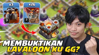 LAVALOON TAMAT! Combo Aneh Blizzard Lavaloon TH 11 - Clash Of Clans Indonesia