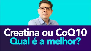 Coenzima Q10 ou Creatina, qual o melhor para aumentar a energia | Dr Juliano Teles