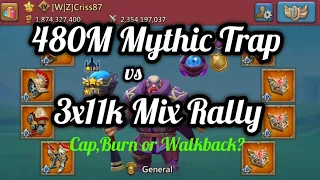 Lords Mobile. Baby Mythic Trap vs Max Astralite 3x11k Full Mix Rally. Mixed Rally. Lords Mobile ESP