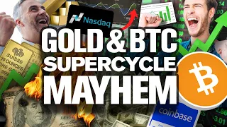 GOLD & BITCOIN SURGE!! SuperCycles Have Begun!!!