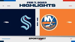 NHL Highlights | Kraken vs. Islanders - February 7, 2023