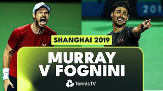 DRAMATIC Andy Murray vs Fabio Fognini Battle! | Shanghai 2019 Extended Highlights