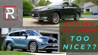 Does The New 2020 Toyota Highlander Make The Current Lexus RX Obsolete?