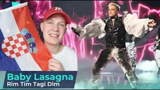 REACTING TO BABY LASAGNA - "RIM TIM TAGI DIM"⎥EUROVISION 2024 CROATIA🇭🇷