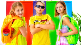 Five Kids Funny school stories for children