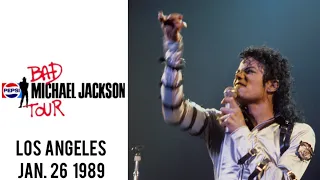 Michael Jackson - Bad Tour Live in Los Angeles (January 26, 1989)