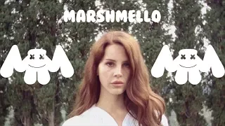 Lana Del Rey x Marshmello ft. Khalid - Summertime Silence [Music Video Mashup]