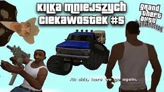 Kilka mniejszych ciekawostek w GTA San Andreas #5