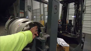 Forklift/tow motor was cutting out like it was running out of gas