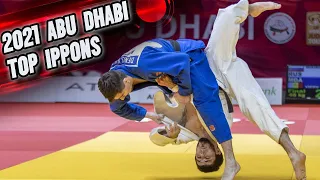 Judo Abu Dhabi Grand Slam 2021 - TOP IPPONS