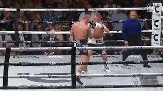 Nate Diaz pushes Jake Paul to his limits at the end of Round 8