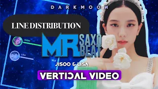 'LINE DISTRIBUTION' How Would Jisoo & Lisa sing "Mr. Saxobeat" by Alexandra Stan [Vertical Video]