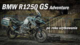 BMW R1250 GS [2022] po roku użytkowania. Konkurencja, opinia użytkownika, wady, zalety.