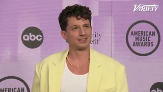 Charlie Puth arrives at the AMA's 2022