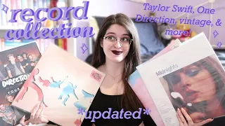 my vinyl record collection!! 🎶 (UPDATED) // Taylor Swift, 1D, Harry Styles, vintage, & more!!